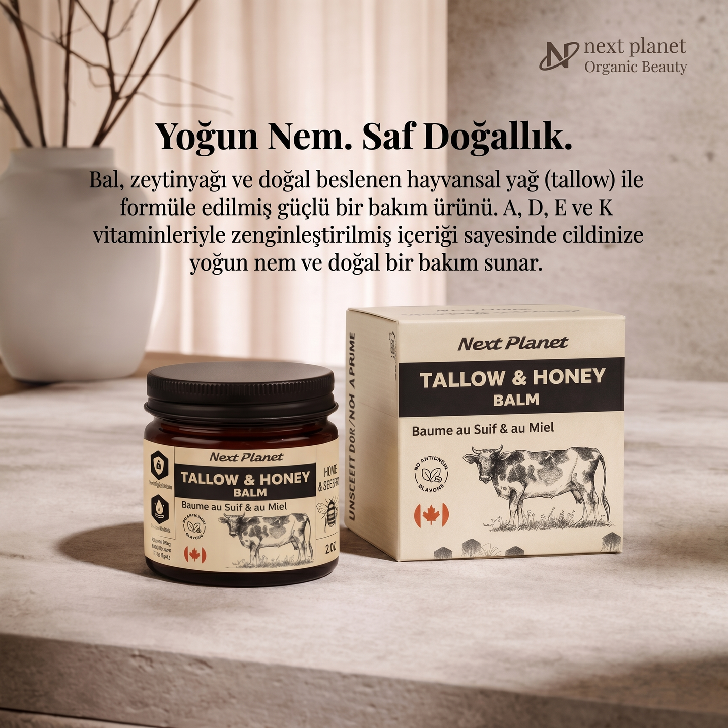 Next Planet | Doğal Yağ ve Bal İçerikli Bakım Balsamı