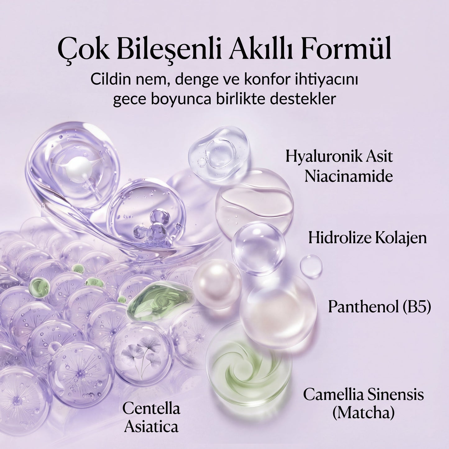 ESPASIO Noctura – Gece Boyu Kolajen Bakım Maskesi